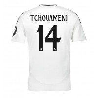 Real Madrid Aurelien Tchouameni #14 Domaci Dres 2024-25 Kratak Rukav